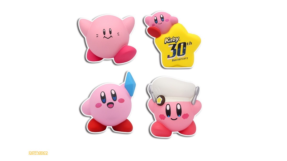 星のカービィ』30thソフビフィギュアがガチャで発売。たびのわかものやデリシャスタイム、リップルスターなどかわいい全4種 |  ゲーム・エンタメ最新情報のファミ通.com
