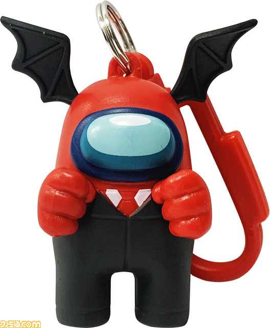 『Among Us』デザインのカラビナ第2弾が発売。バナナや兜など全6種類がランダムで封入