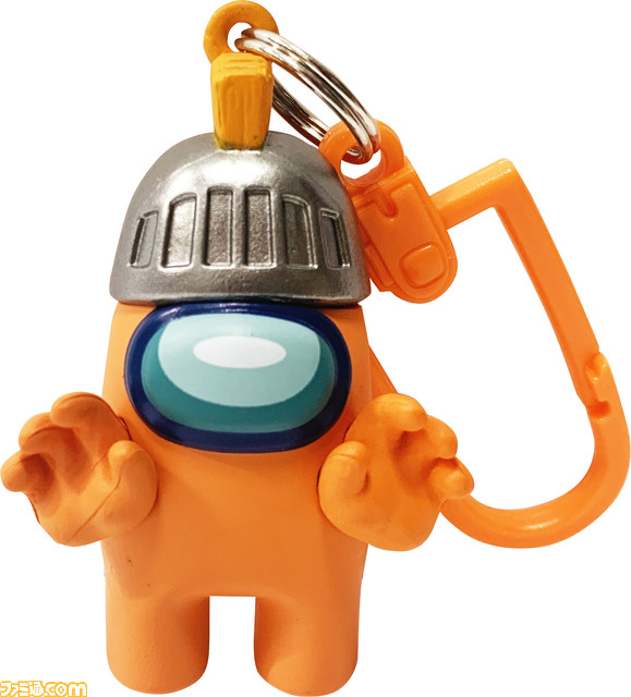 『Among Us』デザインのカラビナ第2弾が発売。バナナや兜など全6種類がランダムで封入