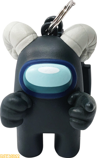 『Among Us』デザインのカラビナ第2弾が発売。バナナや兜など全6種類がランダムで封入