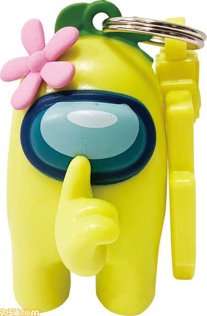 『Among Us』デザインのカラビナ第2弾が発売。バナナや兜など全6種類がランダムで封入