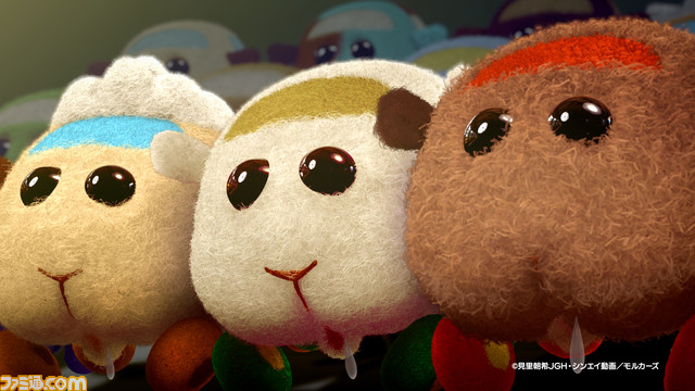 『PUI PUI モルカー』初のCGによるCMが6月12日より放映開始。ポテトのドライバーを演じた見里瑞穂が“デルモンテ つぶ野菜”をプレゼン