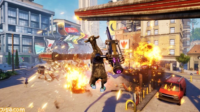 PS5/Xbox/PC『Goat Simulator3』が2022年秋に発売決定。アナウンストレーラーを公開。最大4人のマルチプレイに対応予定