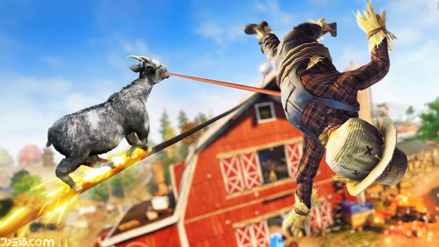 PS5/Xbox/PC『Goat Simulator3』が2022年秋に発売決定。アナウンストレーラーを公開。最大4人のマルチプレイに対応予定
