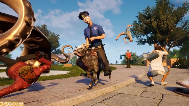 PS5/Xbox/PC『Goat Simulator3』が2022年秋に発売決定。アナウンストレーラーを公開。最大4人のマルチプレイに対応予定