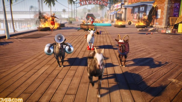 ヤギゲー『ゴートシミュレーター3』が2022年秋発売。またヤギになる空想をする必要はなくなった【Summer Game Fest】