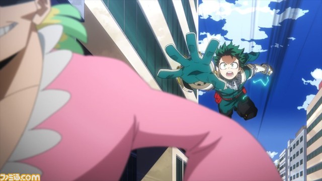 アニメ『ヒロアカ』“HLB”と“笑え!地獄のように”の先行カットが解禁。初登場のシシドとミスター・スマイリーのデザインとキャスト情報も公開