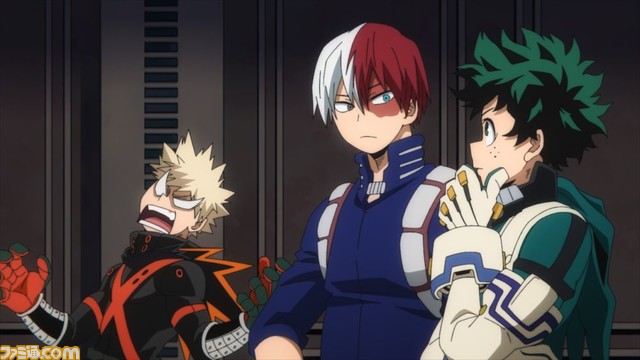 アニメ『ヒロアカ』“HLB”と“笑え!地獄のように”の先行カットが解禁。初登場のシシドとミスター・スマイリーのデザインとキャスト情報も公開