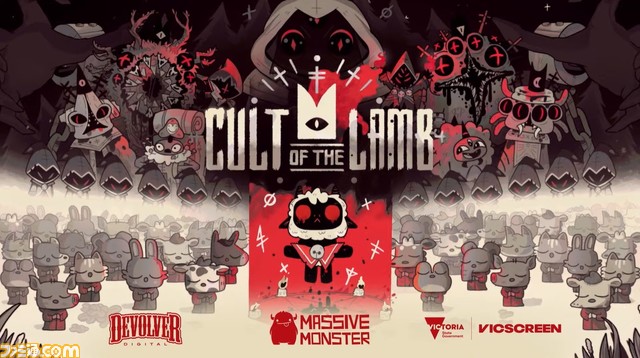 カルト宗教アクションアドベンチャー『Cult of the Lamb』が8月11日発売。Steamでプレオーダー開始【Devolver Direct 2022】