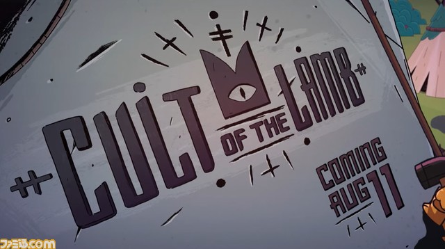 カルト宗教アクションアドベンチャー『Cult of the Lamb』が8月11日発売。Steamでプレオーダー開始【Devolver Direct 2022】