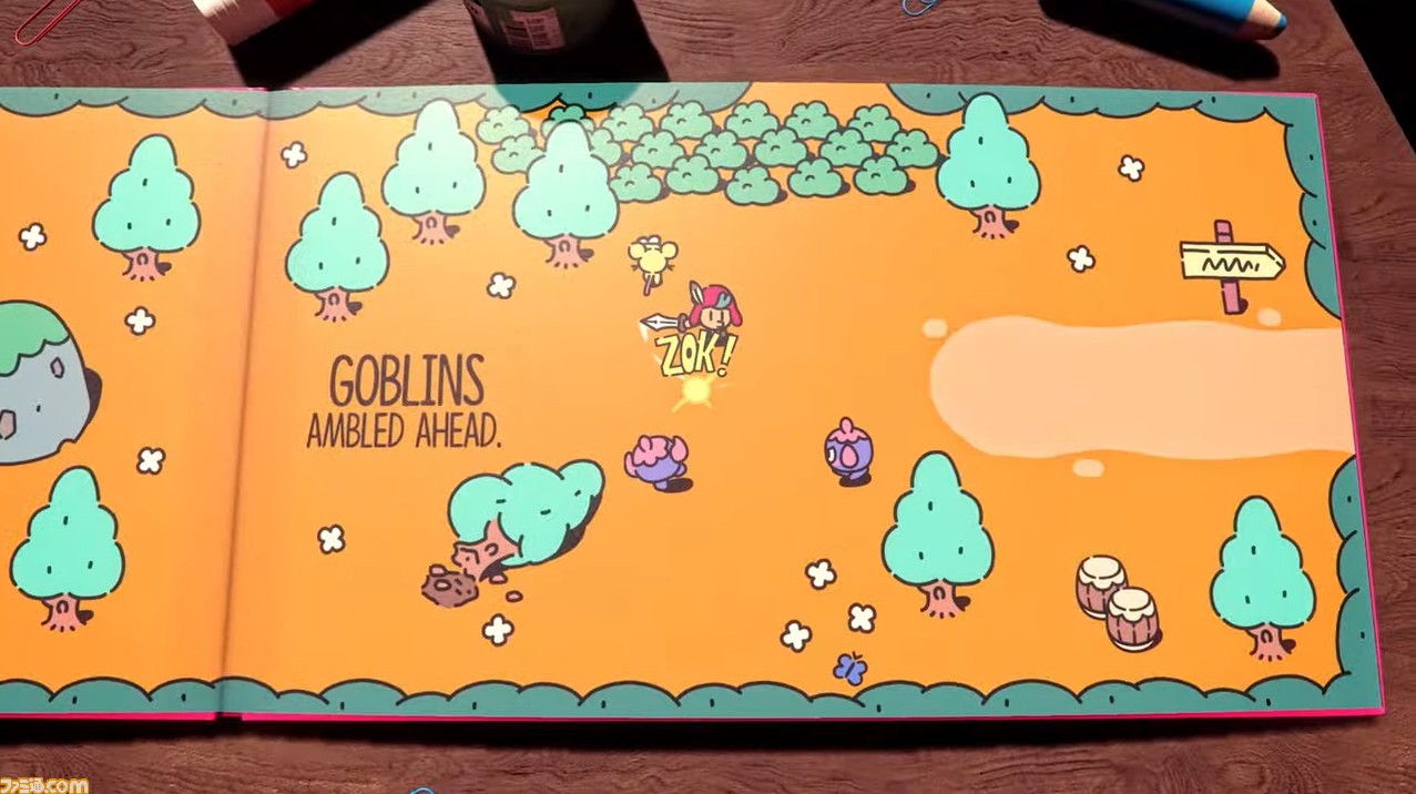 絵本の中と外を行き来しながら冒険する『The Plucky Squire』がPS5