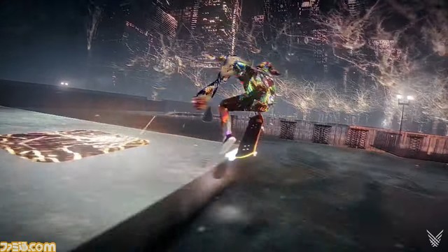 サイケデリックな地下世界を進むスケボーゲーム『Skate Story』がSteamで2023年発売決定【Devolver Direct 2022】