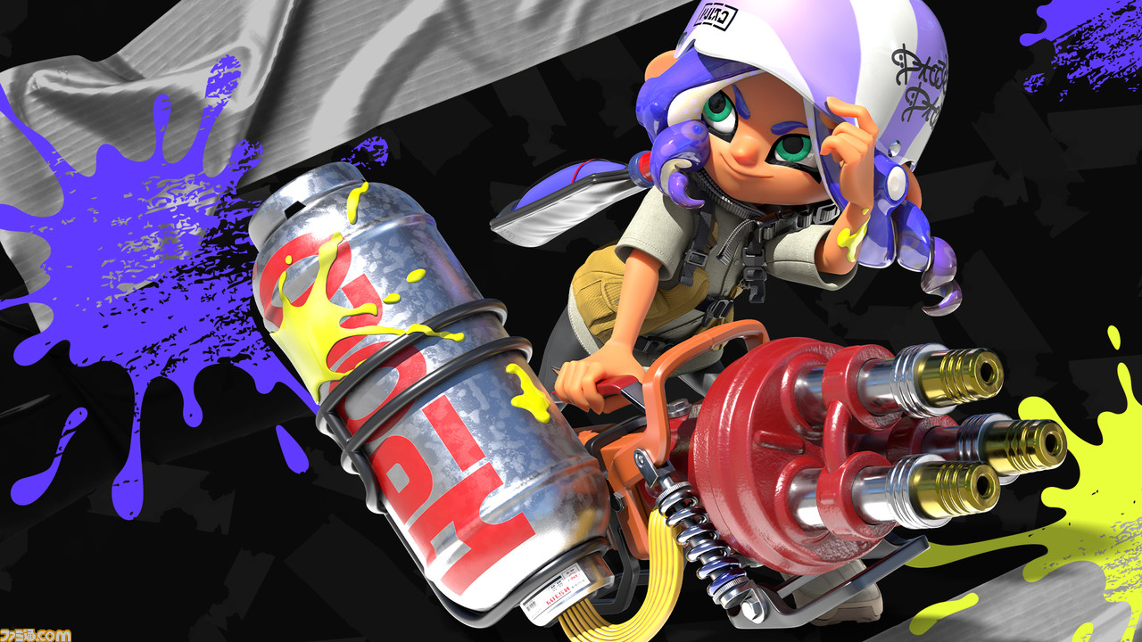 スプラトゥーン3 スピナータイプのブキの情報が公開 ハイドラントとバレルスピナーの登場も発表 ゲーム エンタメ最新情報のファミ通 Com