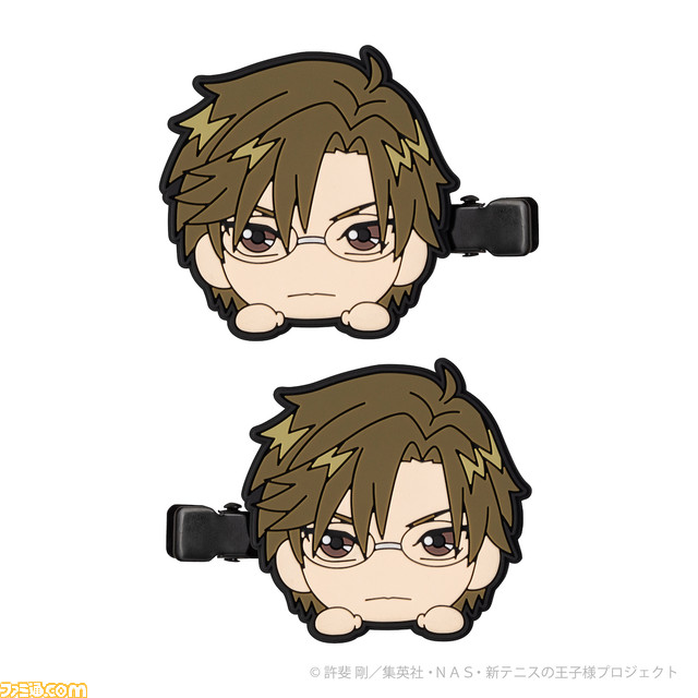 『新テニスの王子様』の前髪クリップとヘアゴムが6月17日に発売。髪以外にもバッグなどにアクセサリーとして付けることも可能