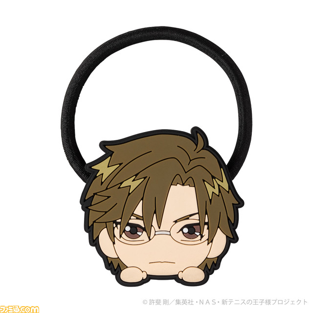 『新テニスの王子様』の前髪クリップとヘアゴムが6月17日に発売。髪以外にもバッグなどにアクセサリーとして付けることも可能