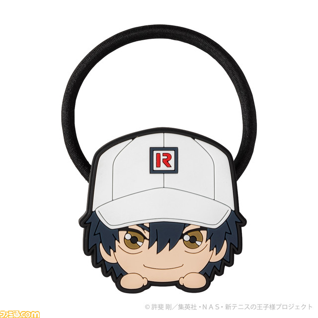『新テニスの王子様』の前髪クリップとヘアゴムが6月17日に発売。髪以外にもバッグなどにアクセサリーとして付けることも可能