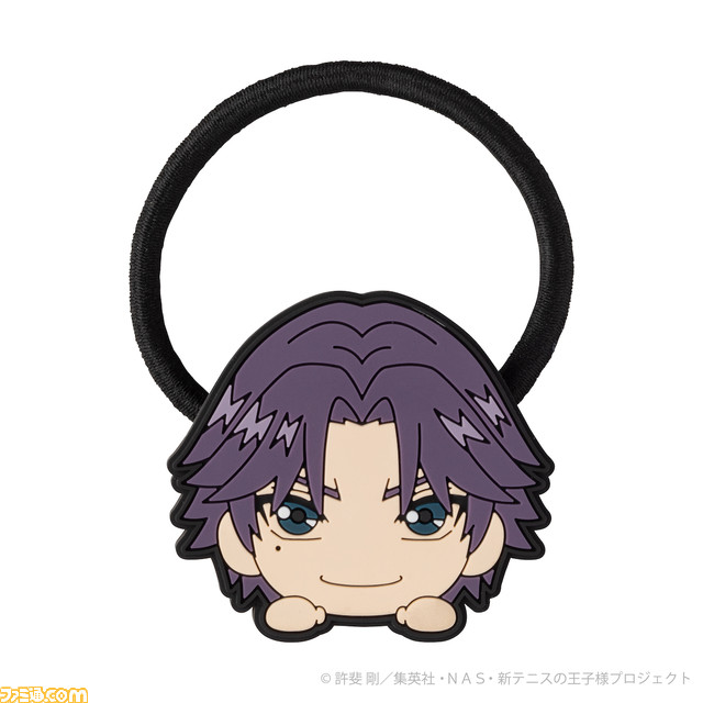 『新テニスの王子様』の前髪クリップとヘアゴムが6月17日に発売。髪以外にもバッグなどにアクセサリーとして付けることも可能