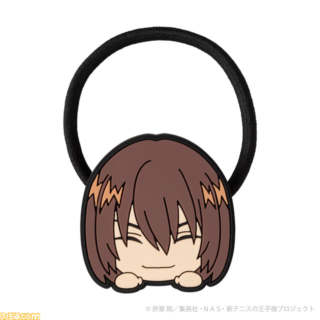 『新テニスの王子様』の前髪クリップとヘアゴムが6月17日に発売。髪以外にもバッグなどにアクセサリーとして付けることも可能