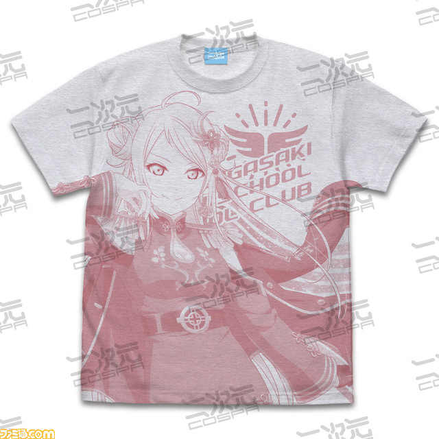ラブライブ！虹ヶ咲』オールプリントTシャツが登場。上原歩夢、中須 