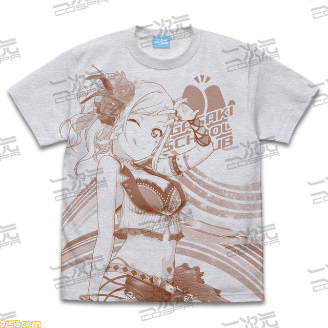 『ラブライブ！虹ヶ咲』各メンバーが全面にデザインされたTシャツが予約受付中。上原歩夢や中須かすみ、桜坂しずくなど全12種がラインアップ