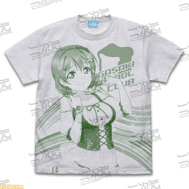 『ラブライブ！虹ヶ咲』各メンバーが全面にデザインされたTシャツが予約受付中。上原歩夢や中須かすみ、桜坂しずくなど全12種がラインアップ