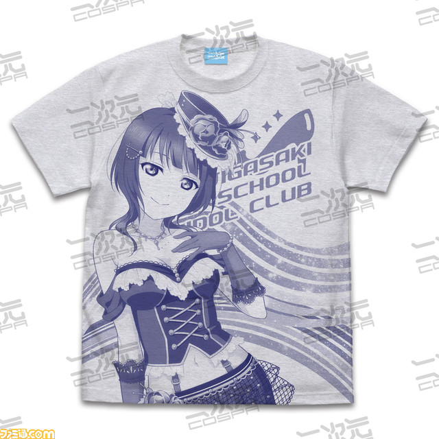 『ラブライブ！虹ヶ咲』各メンバーが全面にデザインされたTシャツが予約受付中。上原歩夢や中須かすみ、桜坂しずくなど全12種がラインアップ