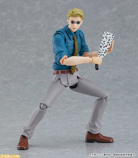 『呪術廻戦』七海建人がアクションフィギュア“figma”になって登場。オプションパーツには“十劃呪法”の7：3エフェクトやYシャツ姿の上半身パーツなどが用意