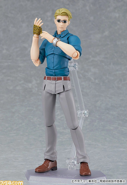 『呪術廻戦』七海建人がアクションフィギュア“figma”になって登場。オプションパーツには“十劃呪法”の7：3エフェクトやYシャツ姿の上半身パーツなどが用意