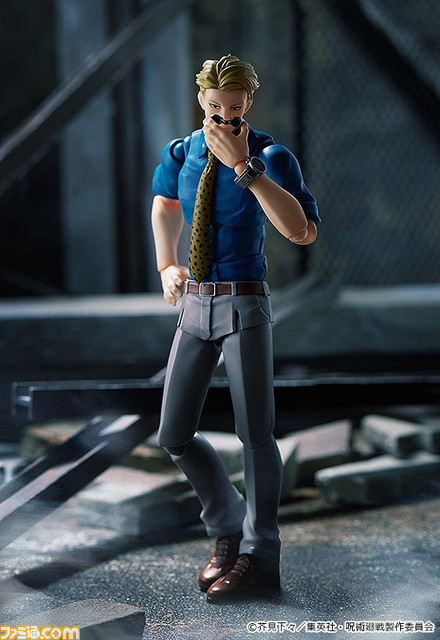 『呪術廻戦』七海建人がアクションフィギュア“figma”になって登場。オプションパーツには“十劃呪法”の7：3エフェクトやYシャツ姿の上半身パーツなどが用意