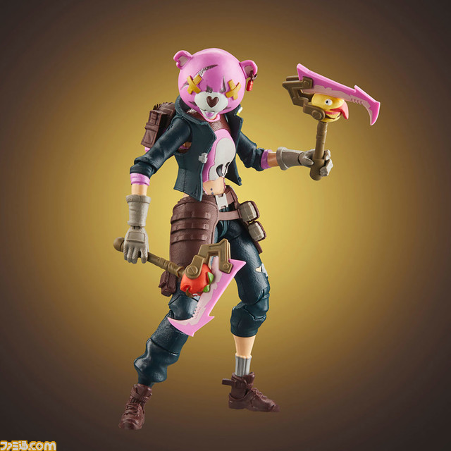 『フォートナイト』ラグジーやファンクオプス、ニャッスル（ゴースト）など人気スキンのフィギュアが登場。細部まで再現したグライダーも立体化