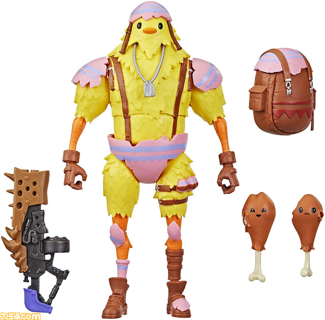 『フォートナイト』ラグジーやファンクオプス、ニャッスル（ゴースト）など人気スキンのフィギュアが登場。細部まで再現したグライダーも立体化