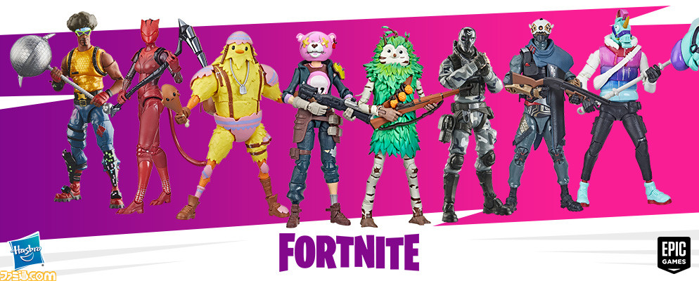 フォートナイト ラグジーやファンクオプス ニャッスル ゴースト など人気スキンのフィギュアが登場 おなじみのグライダーも立体化 ゲーム エンタメ最新情報のファミ通 Com