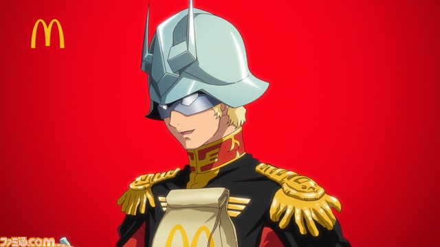 マクドナルド×シャアのコラボが6月22日より開始。“赤いガーリックてりやき”、“ニュータイプ白いトリチ”などシャア専用バーガーを堪能せよ!