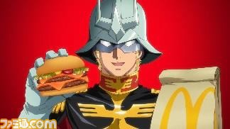 マクドナルド×シャアのコラボが6月22日より開始。“赤いガーリックてりやき”、“ニュータイプ白いトリチ”などシャア専用バーガーを堪能せよ!