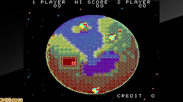 『アケアカ スペースシーカー』が6月16日に配信。マップ、敵空軍、敵機動要塞の3つのシーンに分かれて脱出を目指すシューティングゲーム