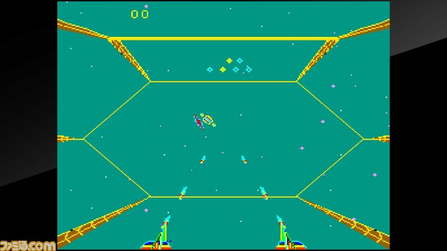 『アケアカ スペースシーカー』が6月16日に配信。マップ、敵空軍、敵機動要塞の3つのシーンに分かれて脱出を目指すシューティングゲーム