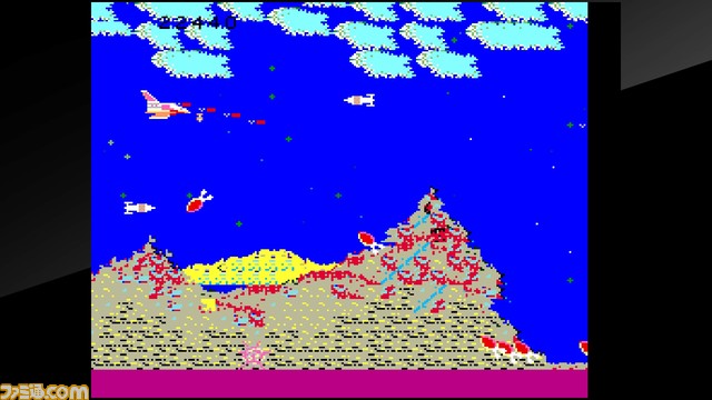 『アケアカ スペースシーカー』が6月16日に配信。マップ、敵空軍、敵機動要塞の3つのシーンに分かれて脱出を目指すシューティングゲーム