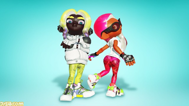 『スプラトゥーン3』ではボトムスの種類が豊富に。ビビッドなタイツやダメージ加工レギンス、サルエルパンツでおしゃれにキメる