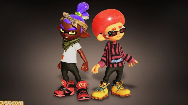 スプラトゥーン3 ではボトムスの種類が豊富に ビビッドなタイツやダメージ加工レギンス サルエルパンツでおしゃれにキメる ゲーム エンタメ最新情報のファミ通 Com