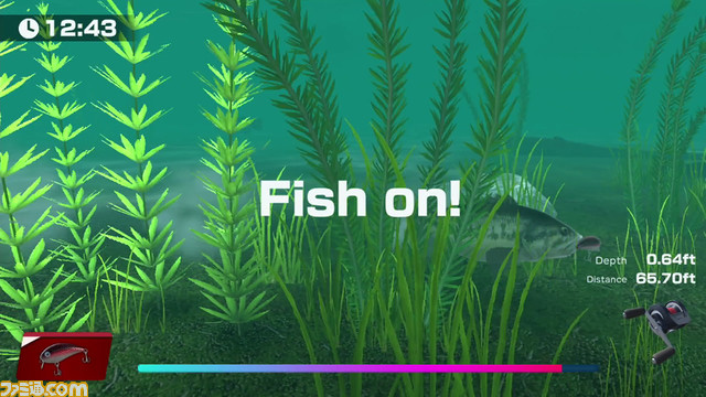 Switch『THE バスフィッシング』配信。Joy-Conの体感操作&HD振動で迫力満点のブラックバスフィッシングが楽しめる。マンスリーランキングも開始