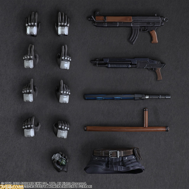 『FF7 リメイク』グッズの予約が開始。スタティックアーツ クラウドやシルバーリングなどが登場【FFVII25周年】