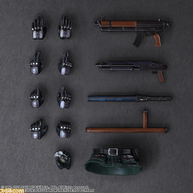 『FF7 リメイク』グッズの予約が開始。スタティックアーツ クラウドやシルバーリングなどが登場【FFVII25周年】