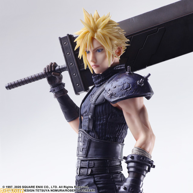 『FF7 リメイク』グッズの予約が開始。スタティックアーツ クラウドやシルバーリングなどが登場【FFVII25周年】