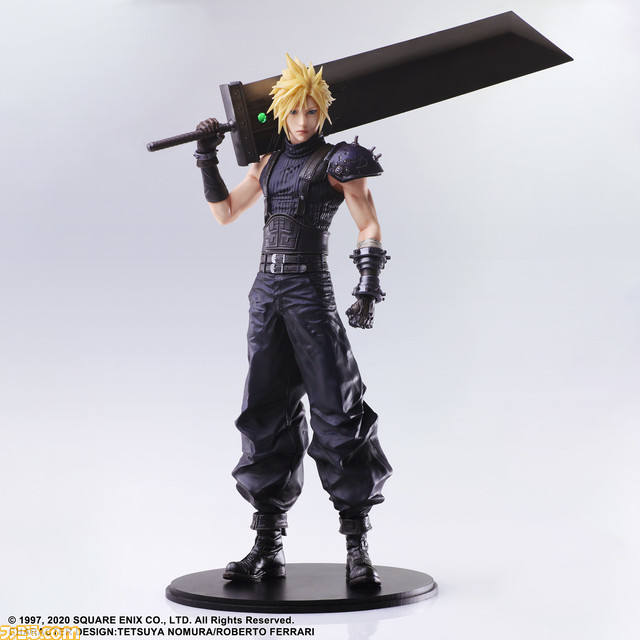 『FF7 リメイク』グッズの予約が開始。スタティックアーツ クラウドやシルバーリングなどが登場【FFVII25周年】
