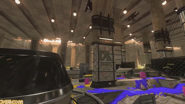 『スプラトゥーン3』新バトルステージ“マテガイ放水路”が公開。バンカラ街の地下深くにある、かつて稼働していた巨大な放水路を改装