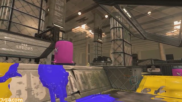 『スプラトゥーン3』新バトルステージ“マテガイ放水路”が公開。バンカラ街の地下深くにある、かつて稼働していた巨大な放水路を改装