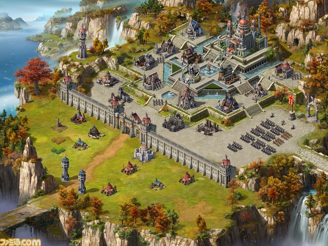 『エボニー - 王の帰還』広告で見るピンを抜くゲームの実態はリアルタイム戦略シミュレーション。7月1日からはトリンドル玲奈がイメージキャラクターに就任