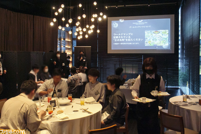 『メイプルストーリー』1万円のメロンとお茶で格付けチェック！ 美食だらけの晩餐会オフラインイベント“Secret Party 2022”でスライムもおいしくいただきました。