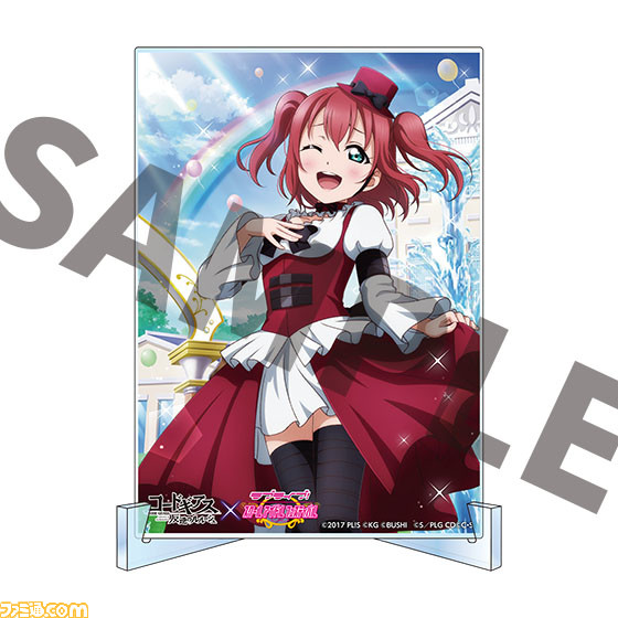 『コードギアス』×『ラブライブ！スクフェス』のコラボ商品の予約が開始。特別な衣装を身にまとったAqoursとμ'sたちのアイテムが多数登場