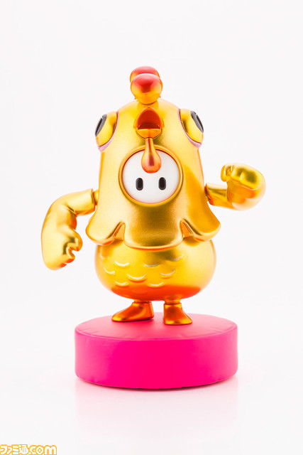 『フォールガイズ』アクションフィギュア4種が予約開始。チキンやホットドッグなどシーズン1からお馴染みのコスチュームが登場。台座や王冠パーツも付属